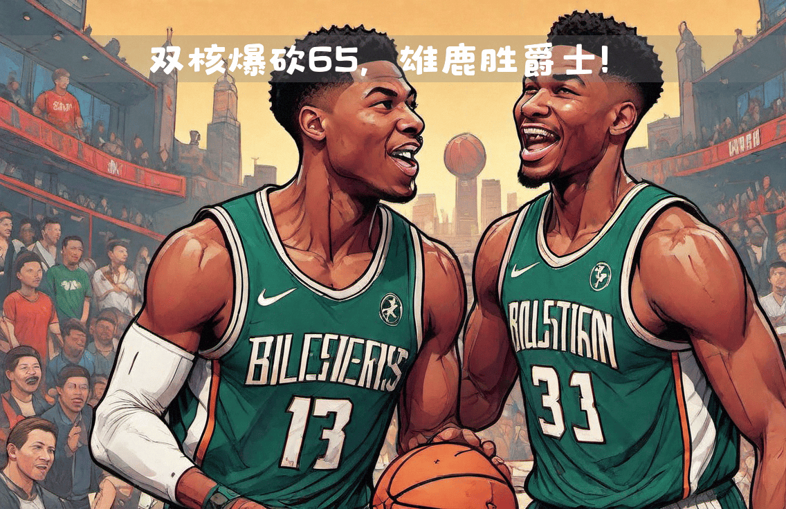 雄鹿击败爵士，字母哥再次全面发挥分的简单介绍